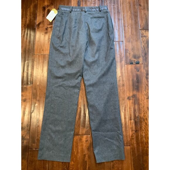 BCBG Max Azria Collection Gray Wool Blend Straight Leg Dress Pants, Size 4 - Picture 4 of 5